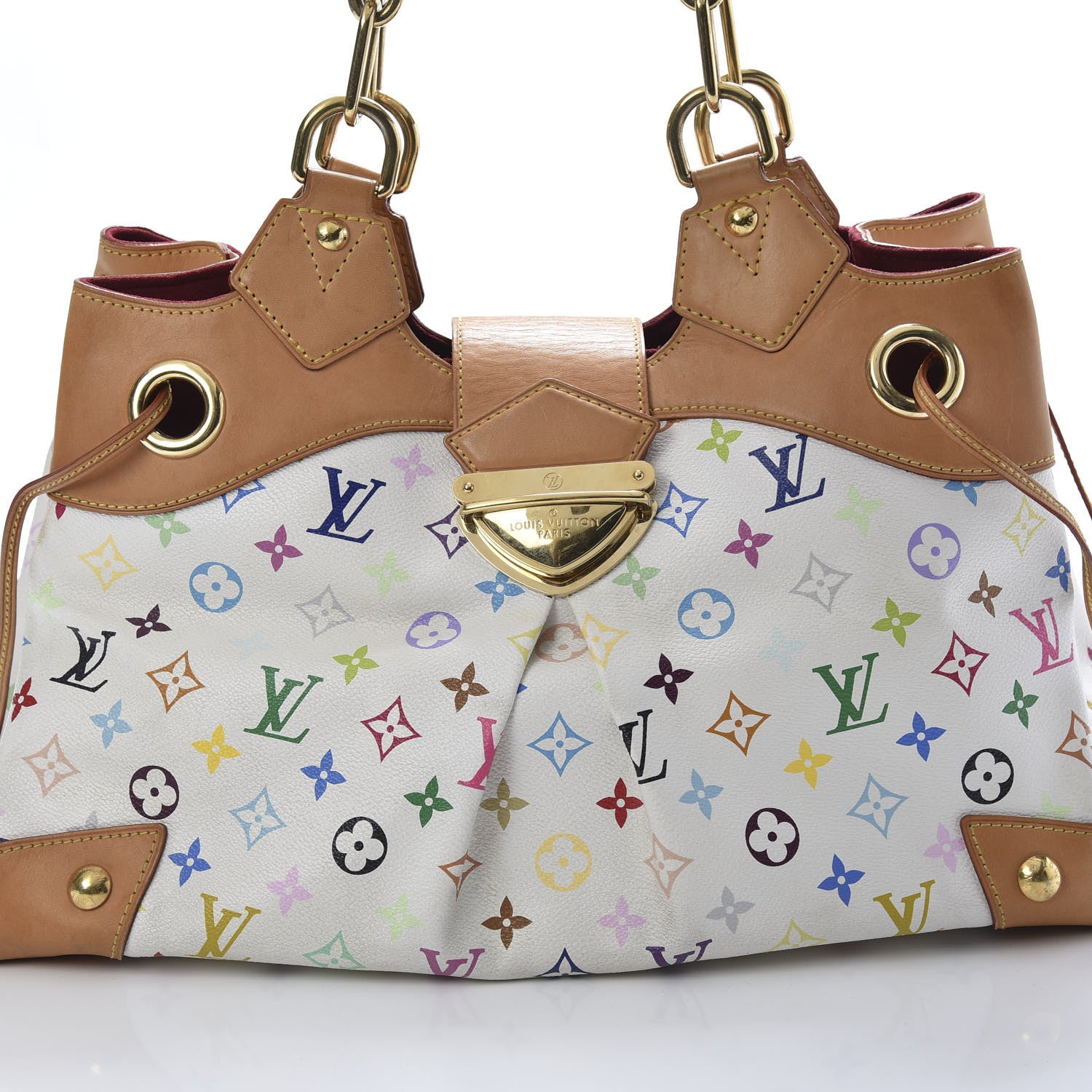Louis Vuitton Monogram Multicolor Ursula White 8 of 17