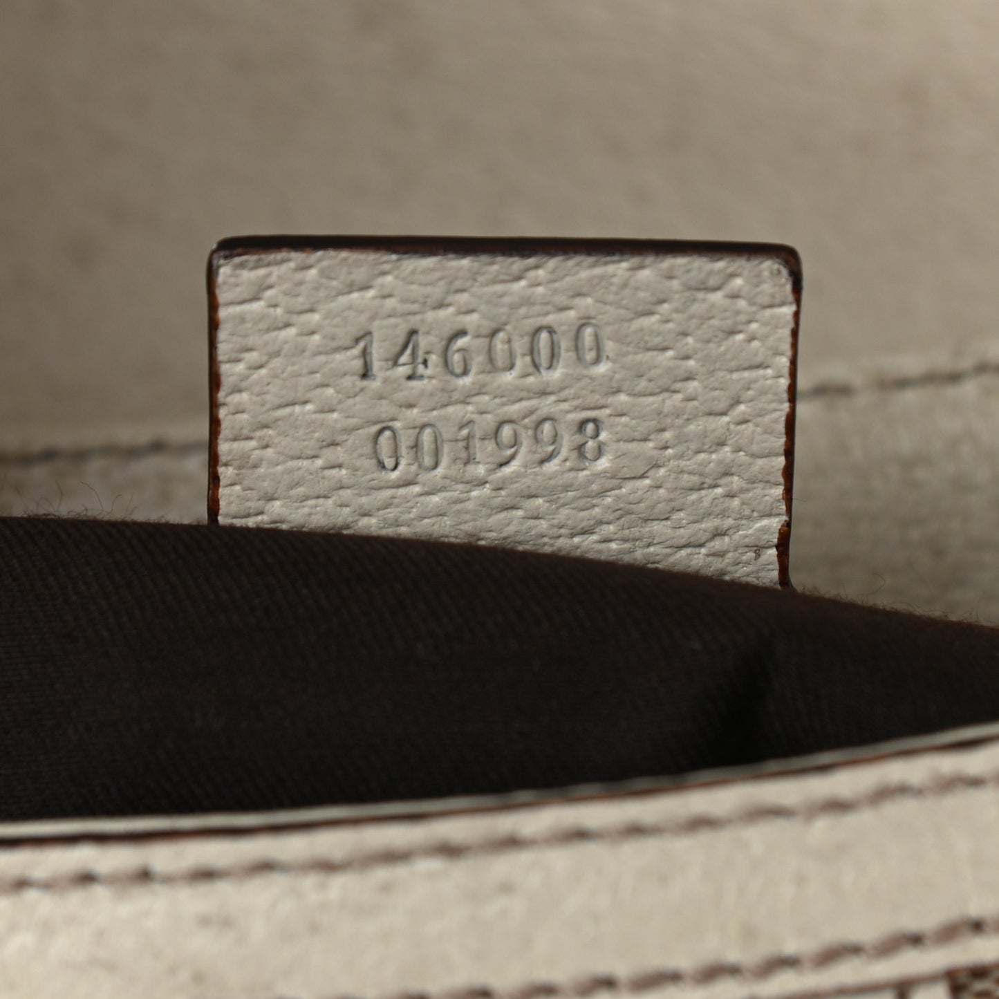 Monogram Web Large Treasure Flap White
