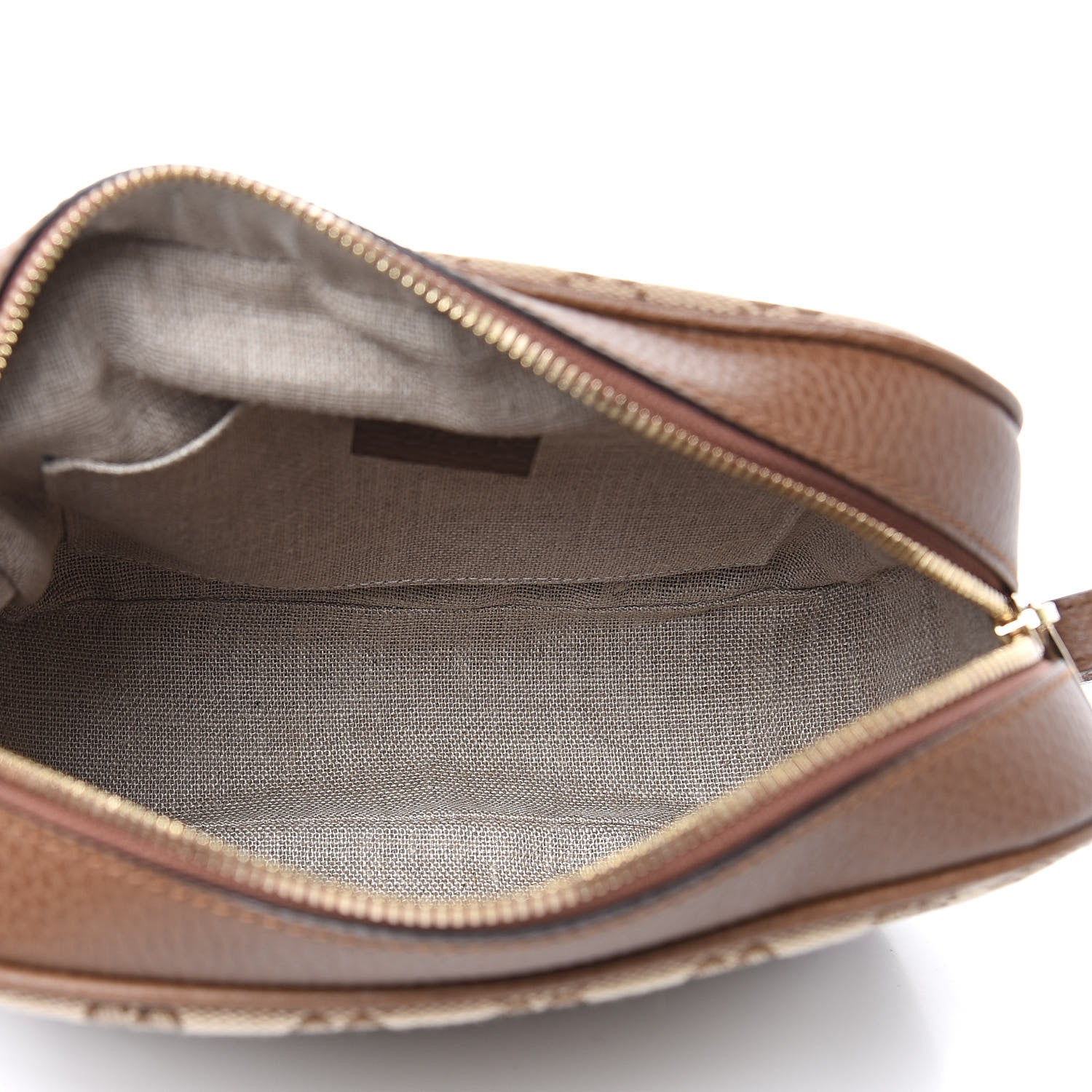 Gucci Monogram Mini Bree Messenger Bag Beige Tabacco 5 of 9
