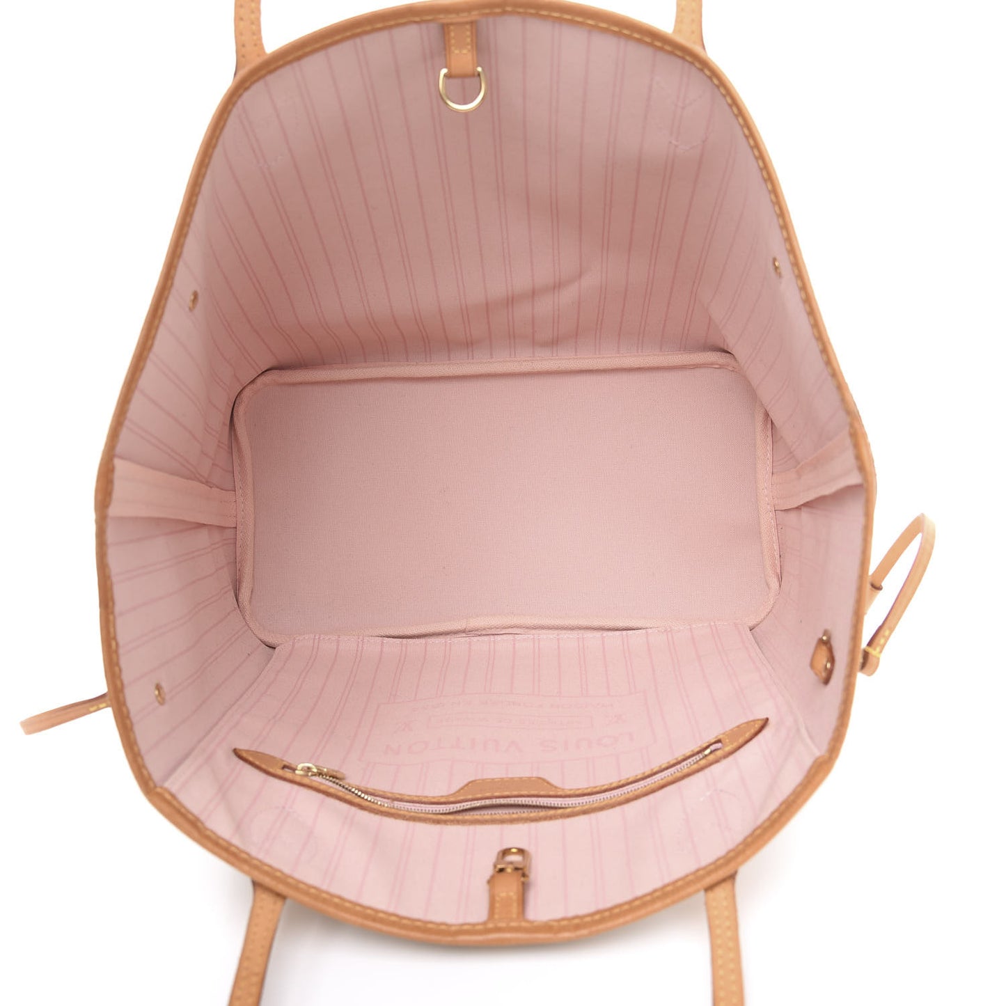 Damier Azur Neo Neverfull MM Rose Ballerine