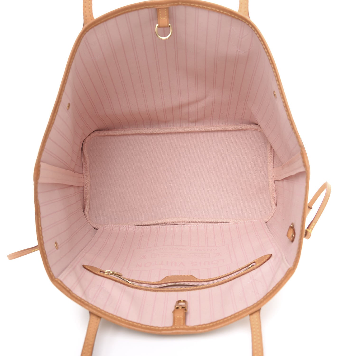 Louis Vuitton Damier Azur Neo Neverfull MM Rose Ballerine 5 of 15