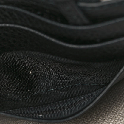 Gucci Calfskin GG Marmont Zip Pouch Black 7 of 8