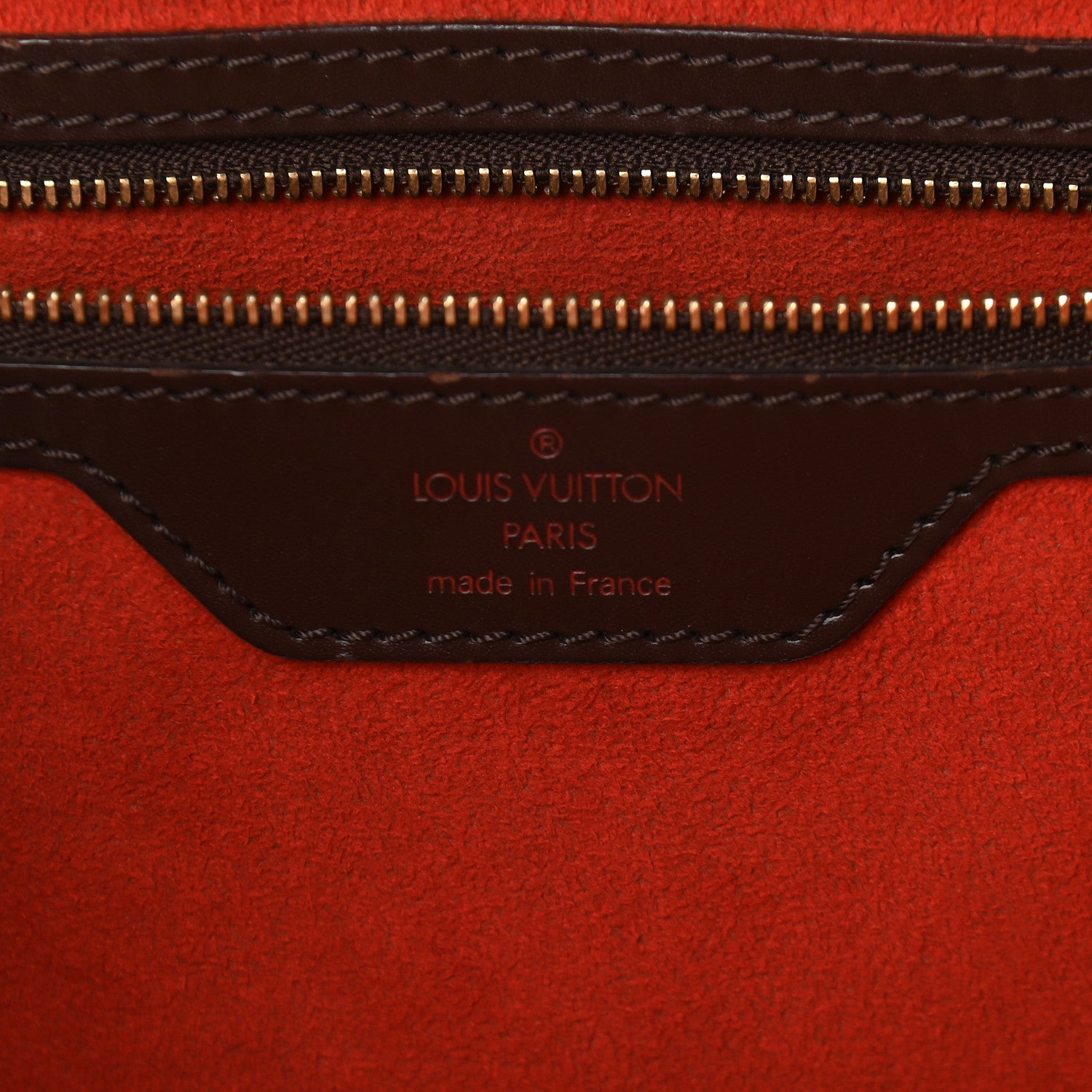 Louis Vuitton Damier Ebene Manosque GM 6 of 9