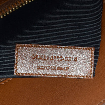 Saint Laurent Calfskin Small Sac De Jour Carryall Dark Camel 8 of 8