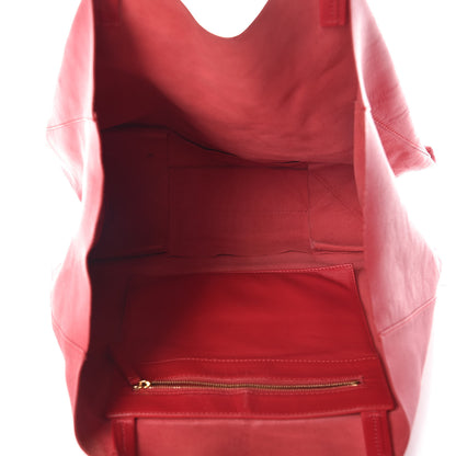 Celine Lambskin Horizontal Cabas Red 5 of 23