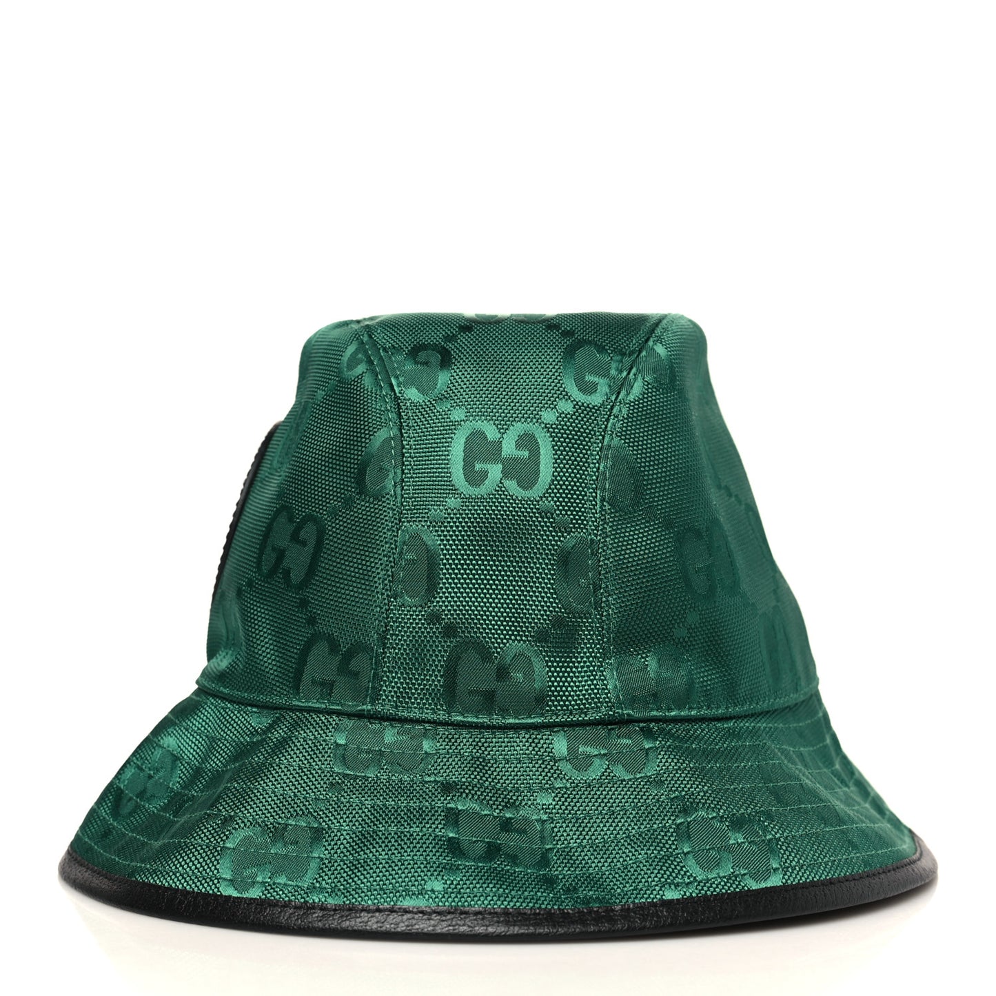 Econyl Nylon Monogram Off The Grid Will Bucket Hat XL Scrabble Green Black