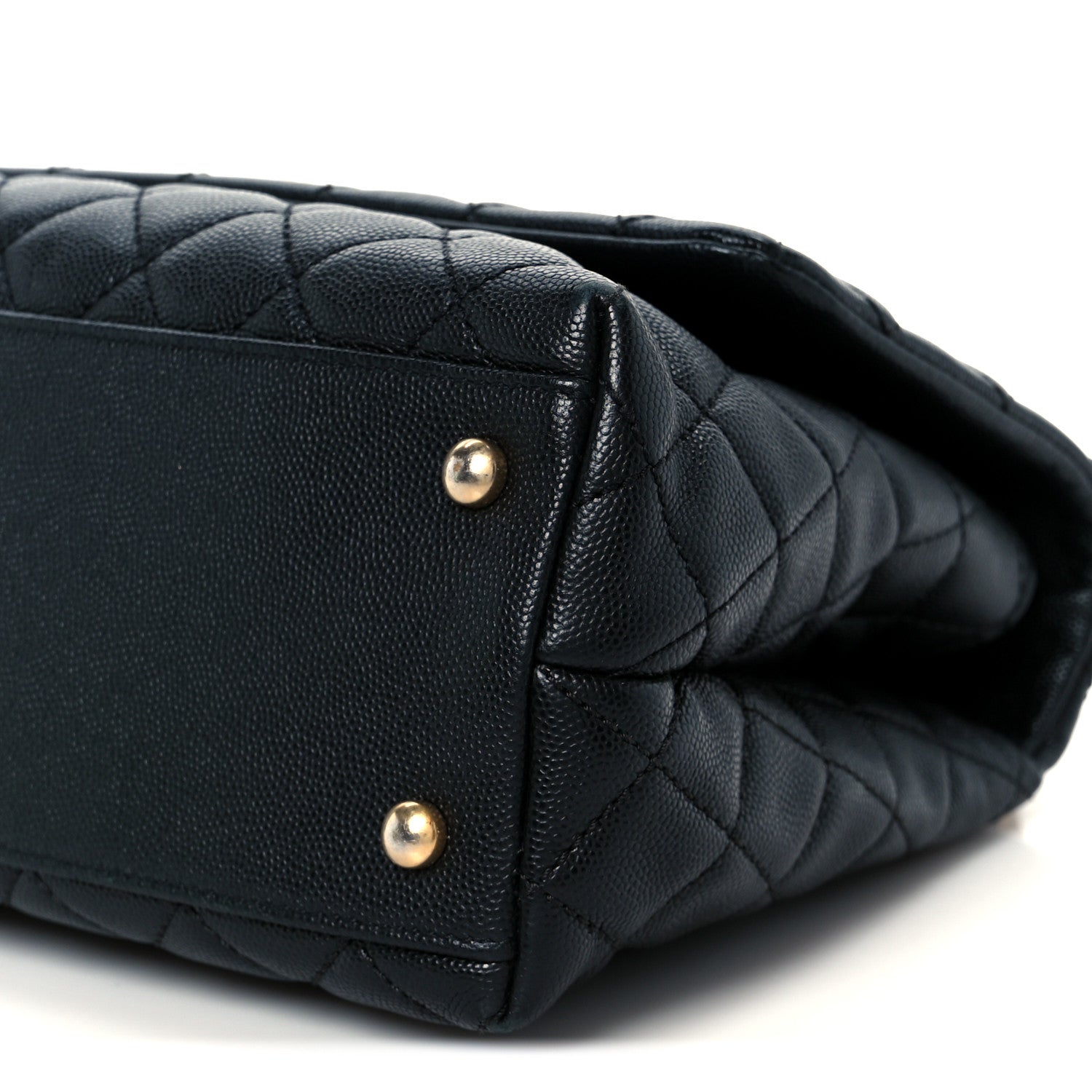 Chanel Caviar Quilted Small Coco Handle Flap Black 11 of 11