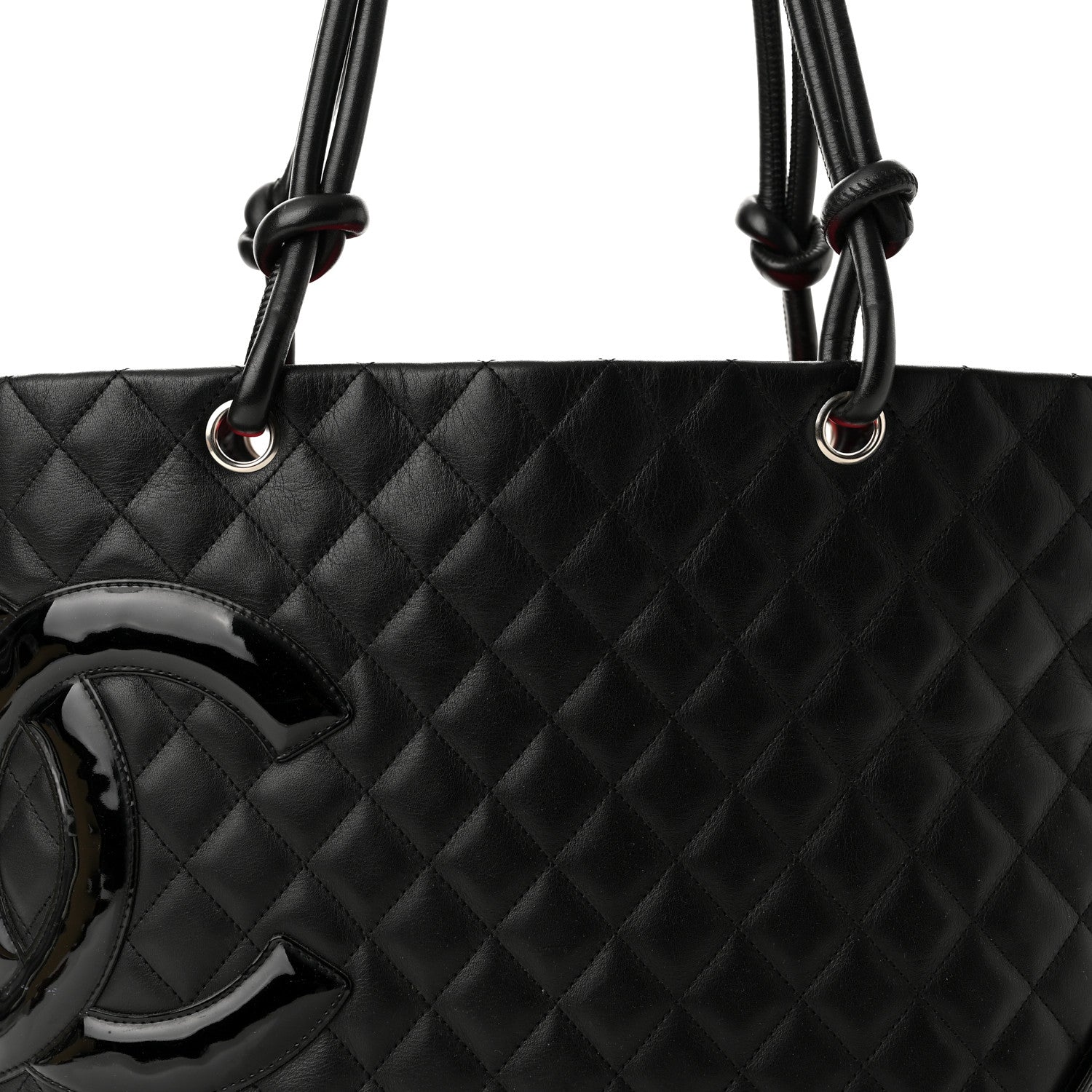 Chanel Calfskin Quilted Large Cambon Tote Black 7 of 11