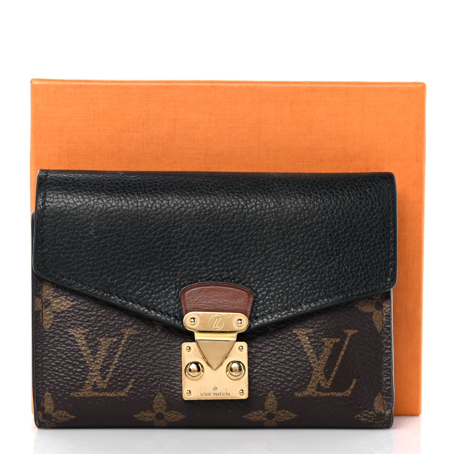 Monogram Pallas Compact Wallet NM Black