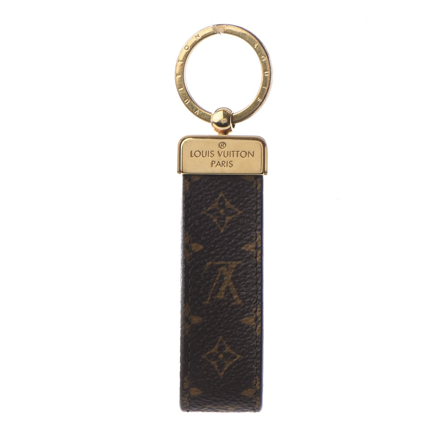 Louis Vuitton Monogram Dragonne Key Holder 1 of 3