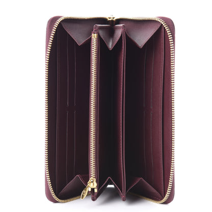 Louis Vuitton Vernis Leopard Zippy Wallet Rouge Fauviste 5 of 9