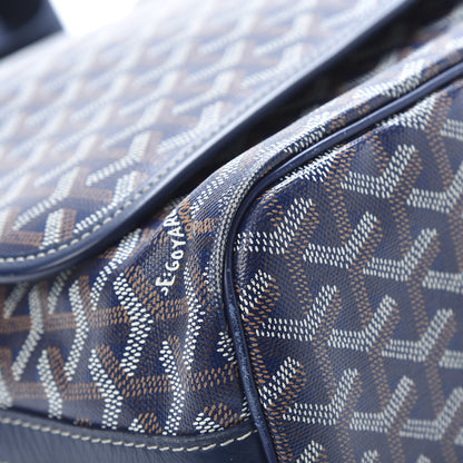 Goyard Goyardine Capetien Messenger Bag Navy 10 of 14