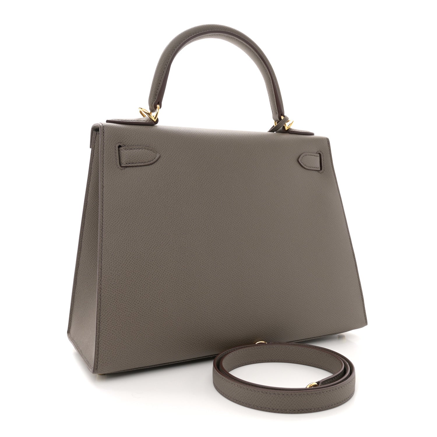 Hermes Epsom Kelly Sellier 28 Etain 3 of 11