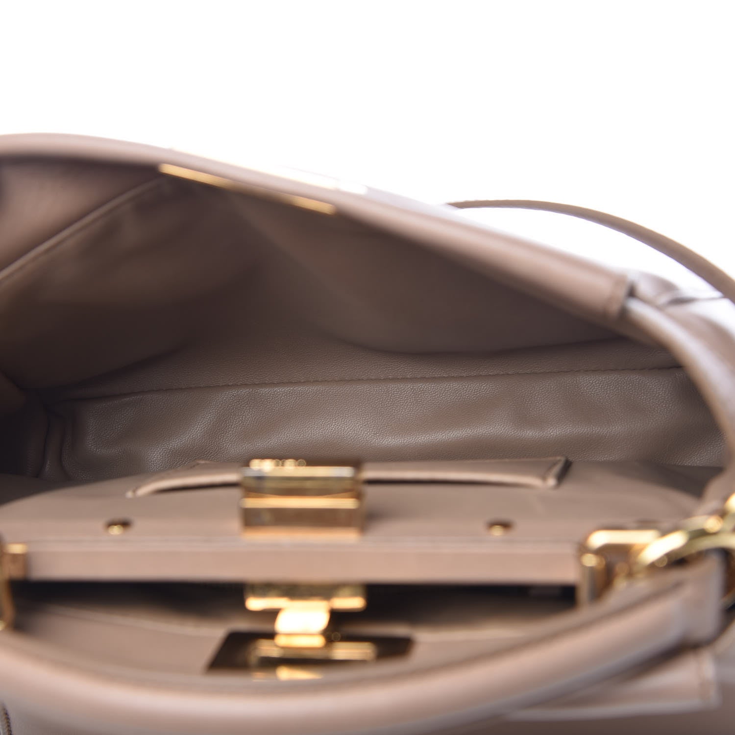 Fendi Nappa Mini Peekaboo Iconic Satchel Ratmusquet 6 of 14