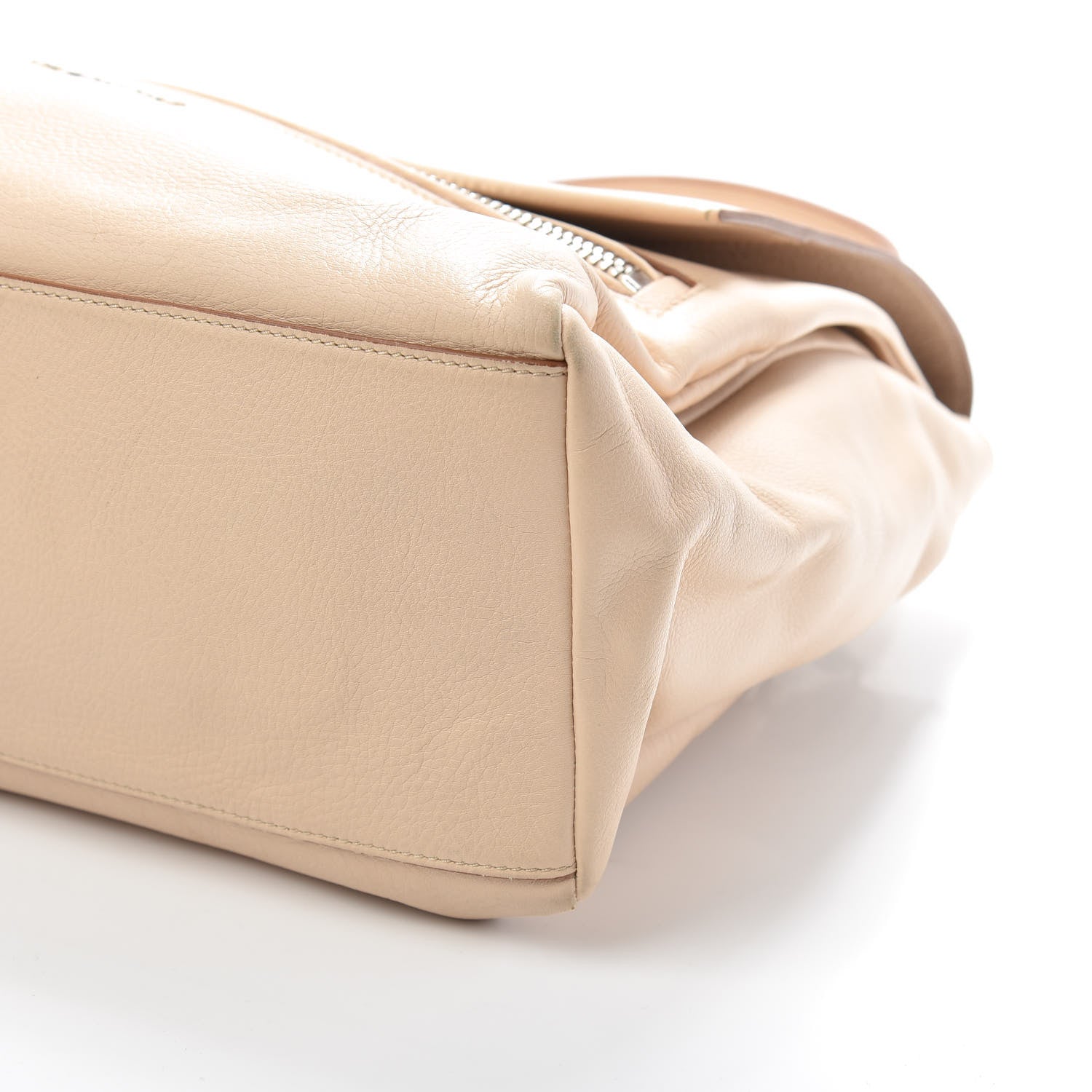 Givenchy Grained Calfskin Medium Pandora Pure Flap Bag Sand 8 of 9