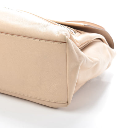 Givenchy Grained Calfskin Medium Pandora Pure Flap Bag Sand 8 of 9