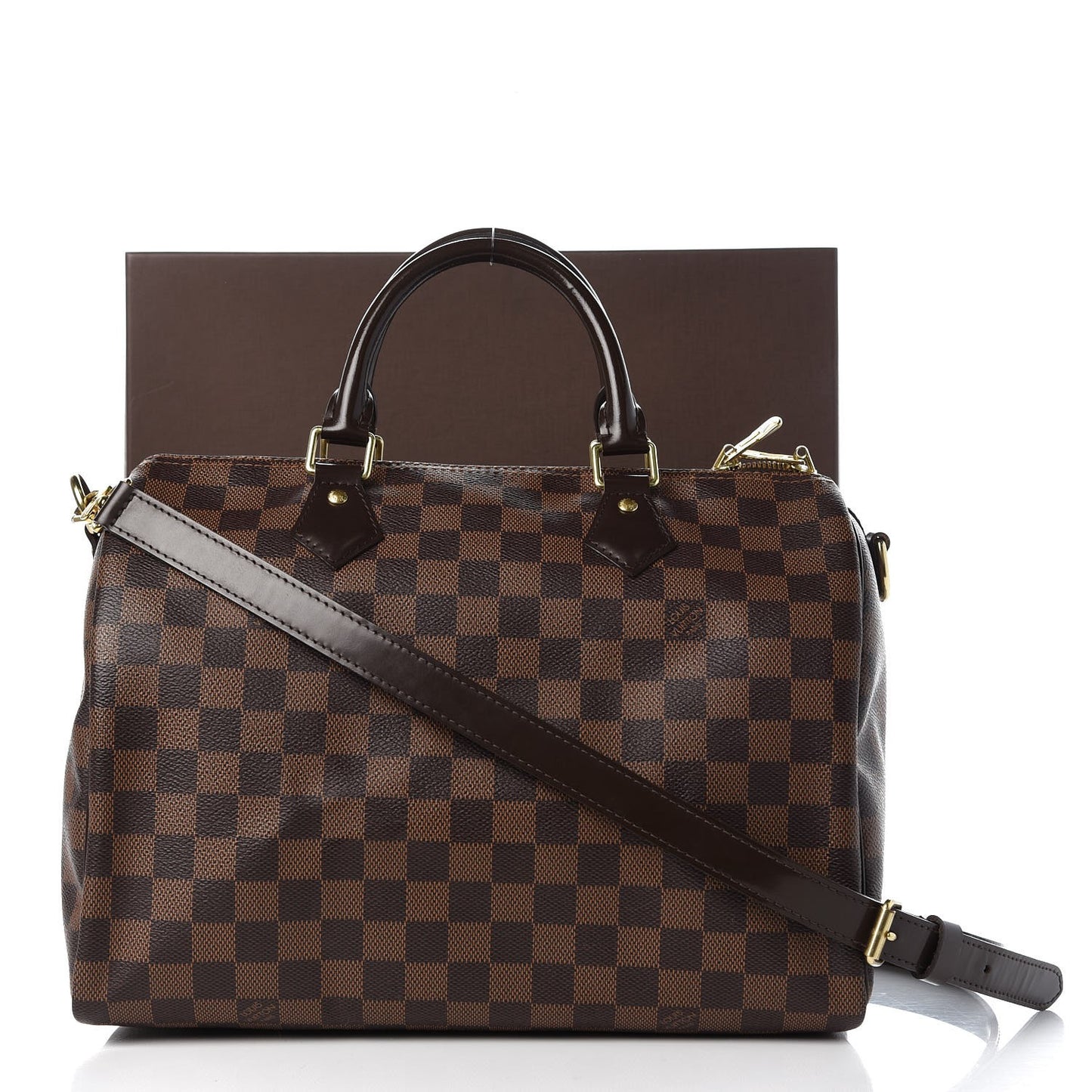 Damier Ebene Speedy Bandouliere 30