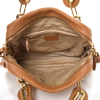 Chloe Calfskin Medium Paraty Chrome Yellow 5 of 12