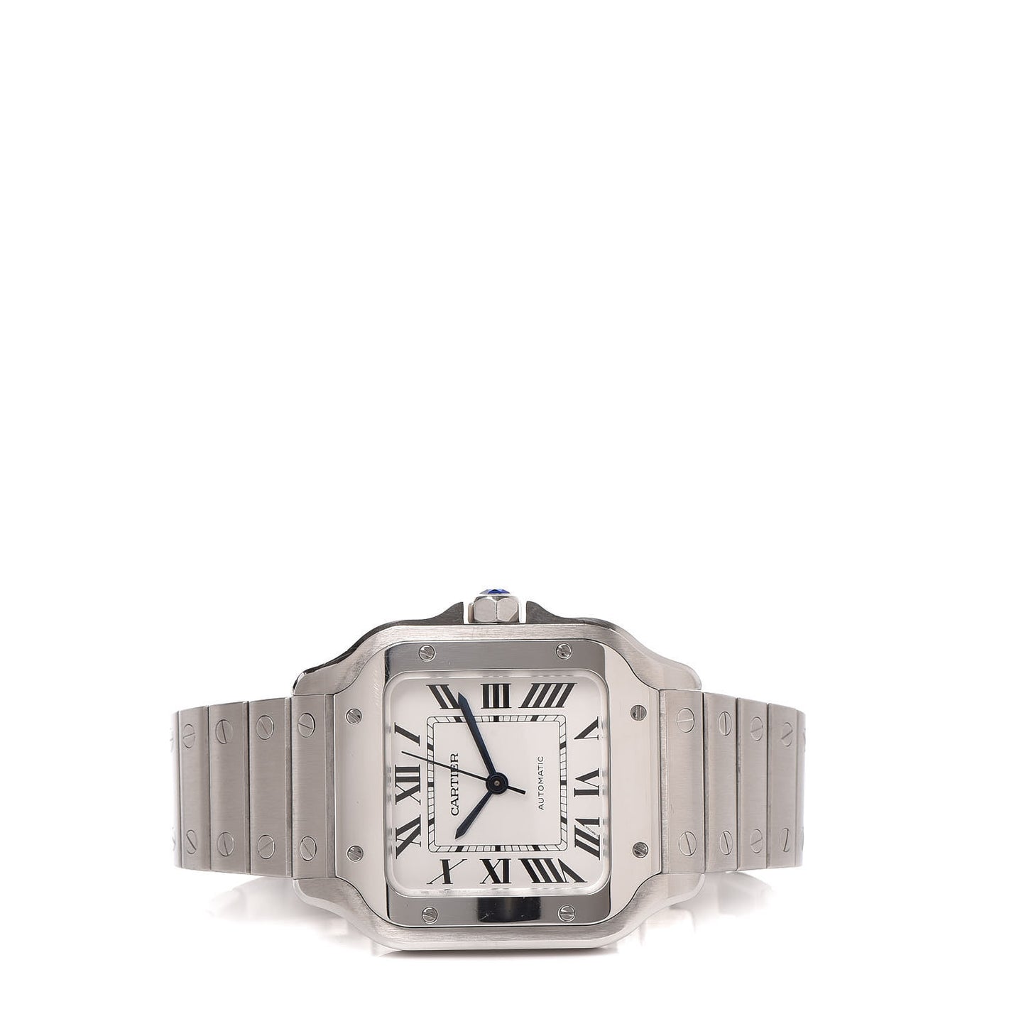 Stainless Steel 35mm Santos de Cartier Automatic Watch