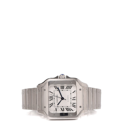 Cartier Stainless Steel 35mm Santos de Cartier Automatic Watch 3 of 9