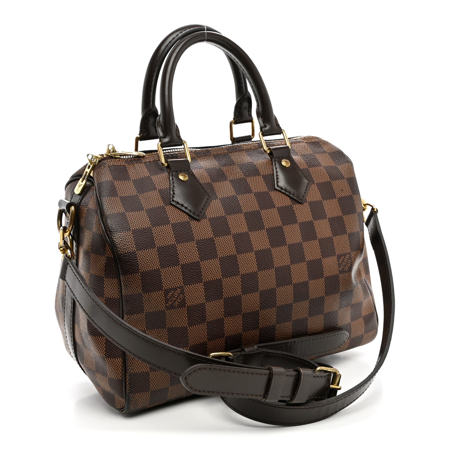Damier Ebene Speedy Bandouliere 25