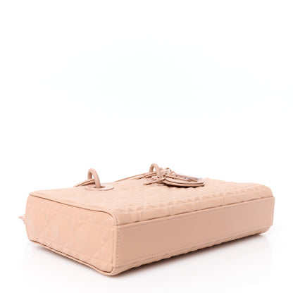 Christian Dior Calfskin Cannage Diamond Medium Lady D-Joy Rose Des Vents 4 of 10