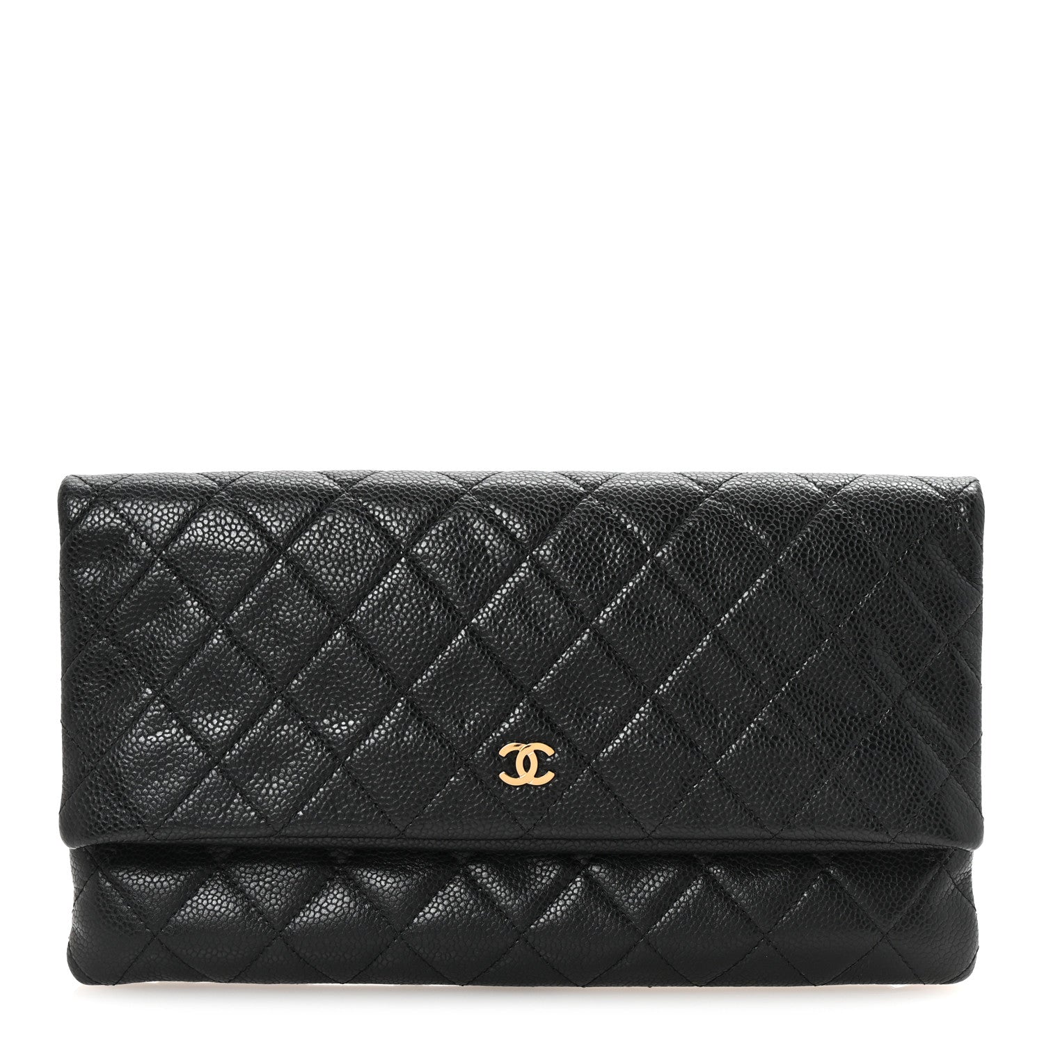 Chanel Caviar Quilted CC Beauty Clutch Black 1 of 7