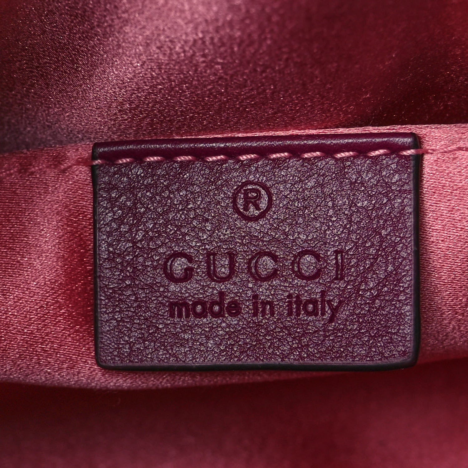 Gucci Velvet Matelasse GG Marmont Belt Bag 75 30 Fuchsia Violet Cyclamen 5 of 9
