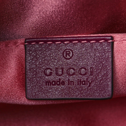 Gucci Velvet Matelasse GG Marmont Belt Bag 75 30 Fuchsia Violet Cyclamen 5 of 9