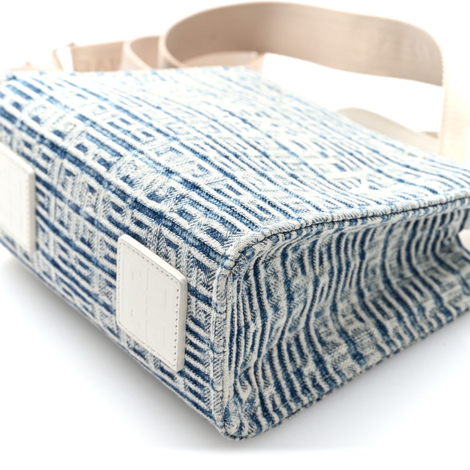 Givenchy Washed Denim Mini G Shopping Tote Blue 9 of 9