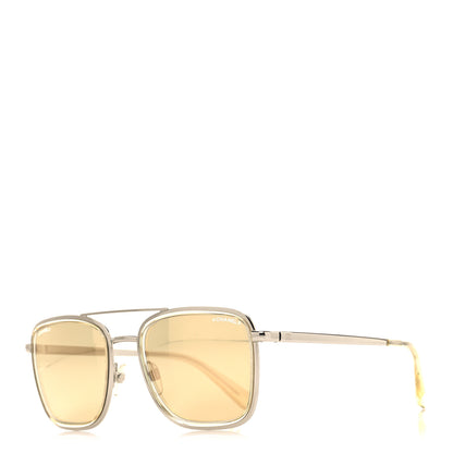 Chanel Metal Pilot Sunglasses 4241 Silver 1 of 9