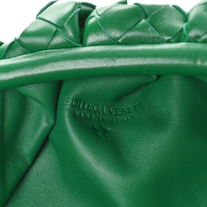 Bottega Veneta Nappa Maxi Intrecciato The Pouch Oversized Clutch Racing Green 6 of 10
