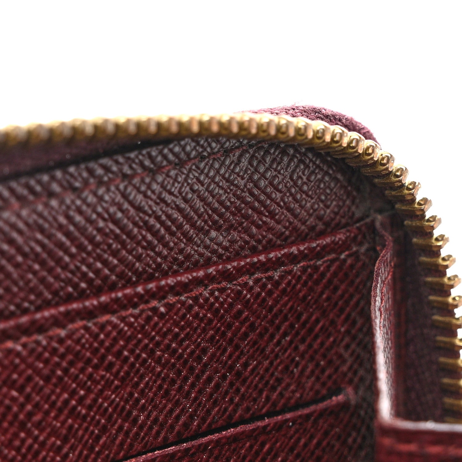 Louis Vuitton Damier Paillettes Zippy Wallet Red 9 of 9