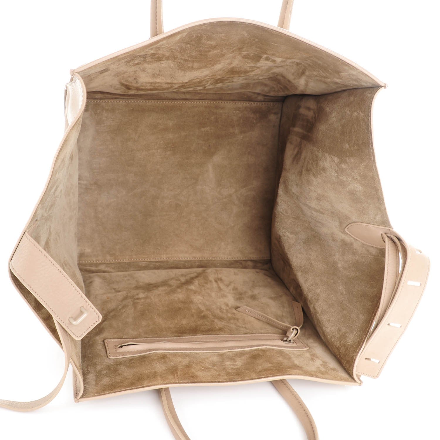 Celine Supple Calfskin Medium Phantom Luggage Light Khaki 5 of 8