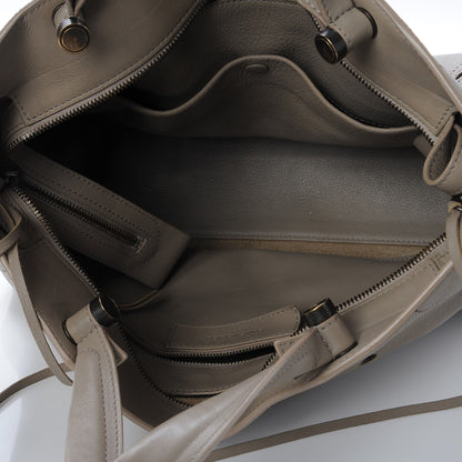 Balenciaga Veau Soyeux Perforated Blackout Hardware City Gris Cendre 6 of 12