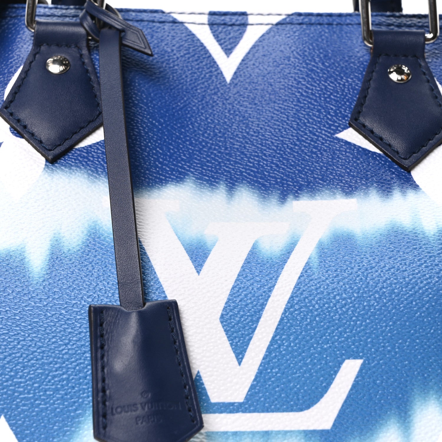 Louis Vuitton Monogram Escale Speedy Bandouliere 30 Blue 7 of 9