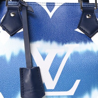 Louis Vuitton Monogram Escale Speedy Bandouliere 30 Blue 7 of 9