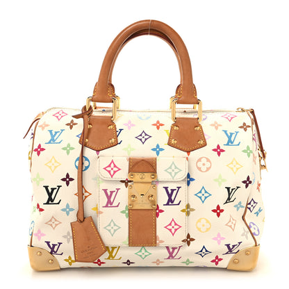 Louis Vuitton Monogram Multicolor Speedy 30 White 1 of 11