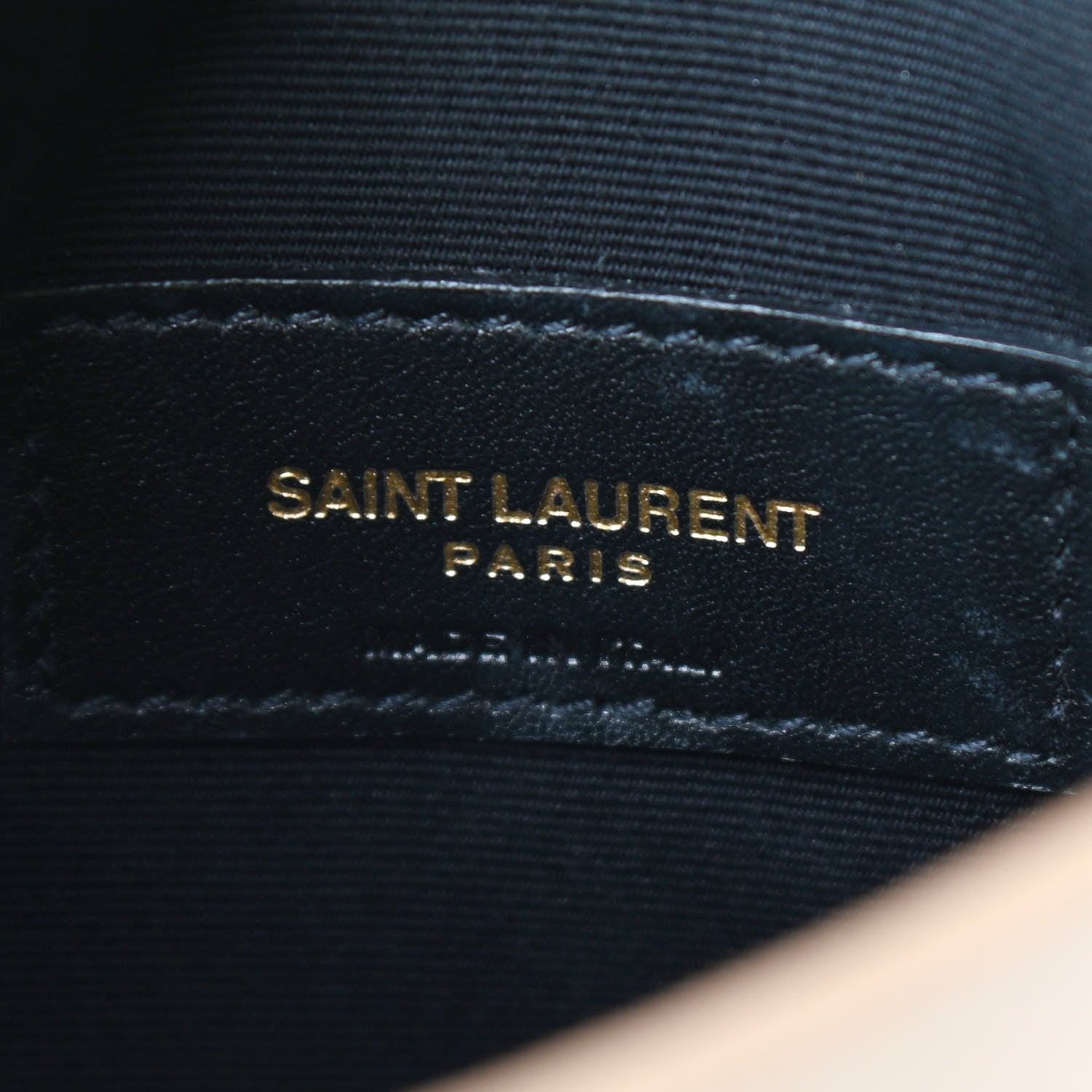 Saint Laurent Grain De Poudre Uptown Baby Pouch Beige 6 of 6