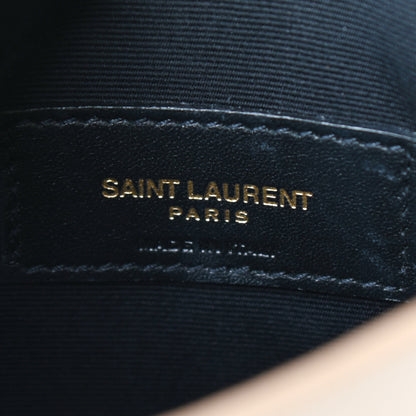Saint Laurent Grain De Poudre Uptown Baby Pouch Beige 6 of 6