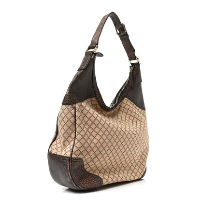 Gucci Diamante Catherine Hobo Brown 3 of 13