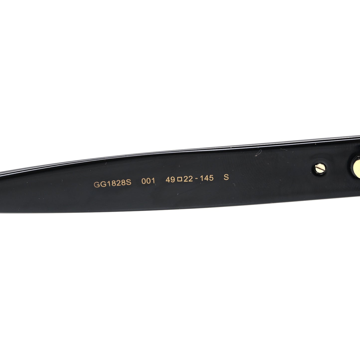 Acetate Round Sunglasses GG1828S Black