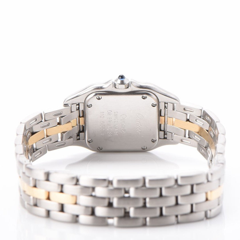 Cartier Stainless Steel 18K Yellow Gold 22mm Panthere Quartz Watch 4 of 5
