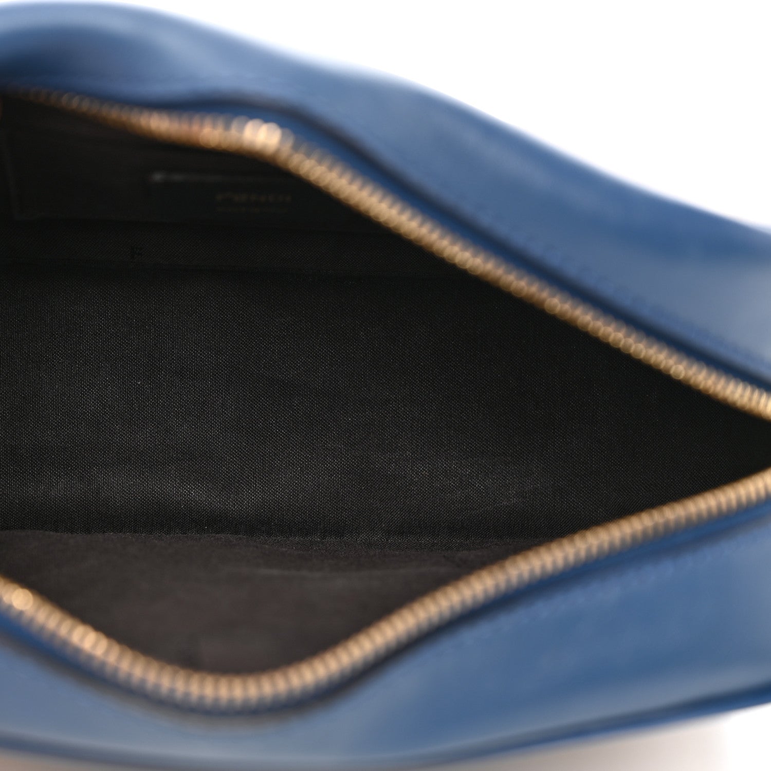 Fendi Glazed Fabric Vitello Century F is Fendi FF 1974 Stamp Patch Camera Case Mogano Panna Iris 5 of 10