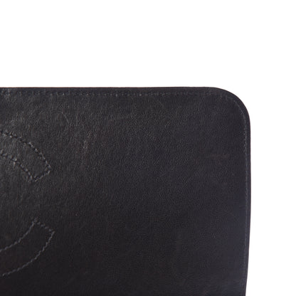 Chanel Lambskin Quilted Medium Single Flap Black 9 of 14