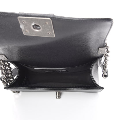 Chanel Caviar Quilted Small Boy Flap Black 5 of 10