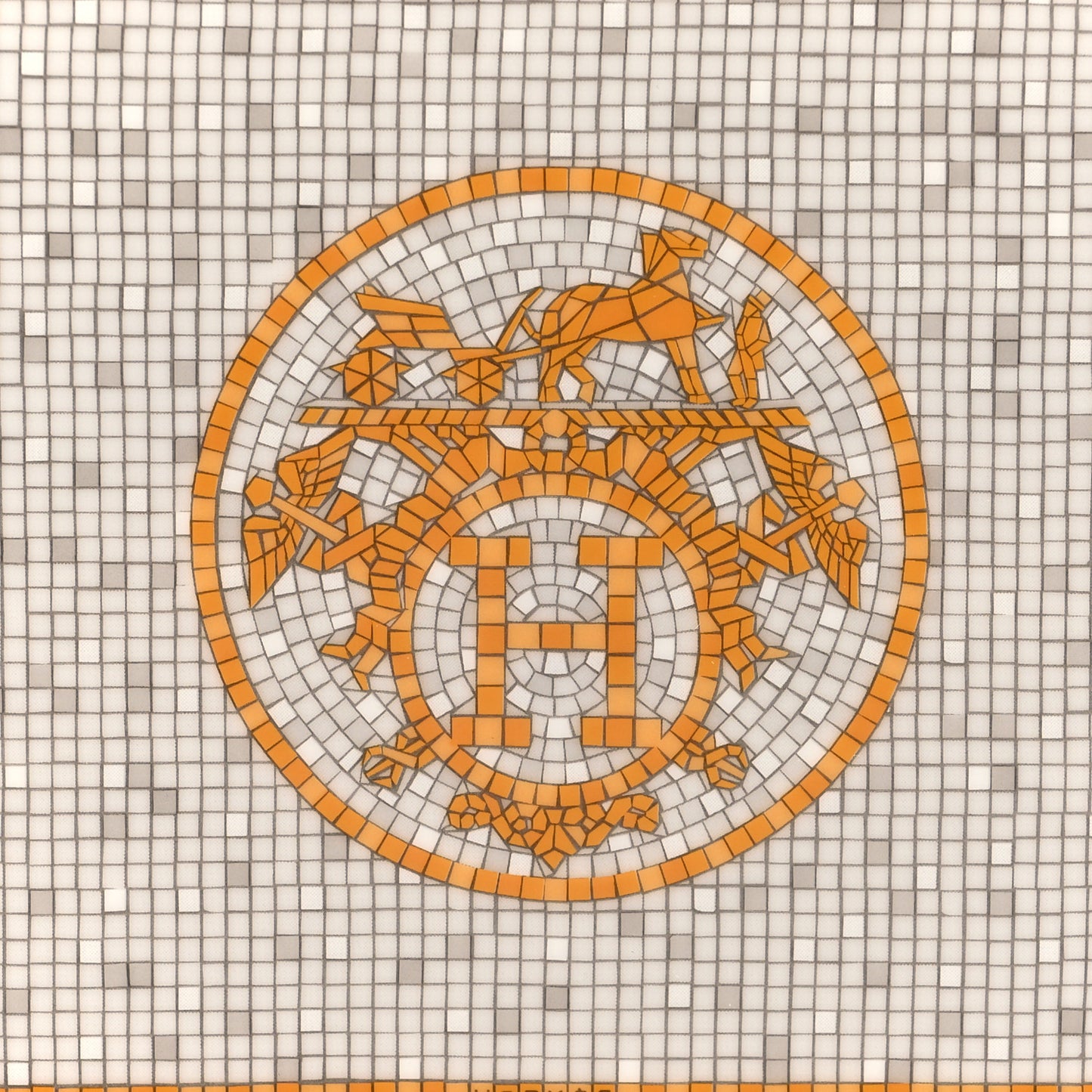 Porcelain Mosaique au 24 Gold Sushi Plate