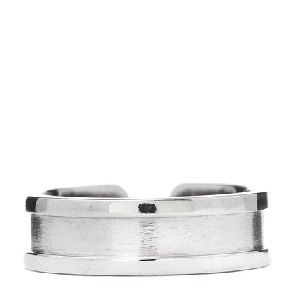 Cartier 18K White Gold 6.5mm C De Ring 56 7.5 3 of 5