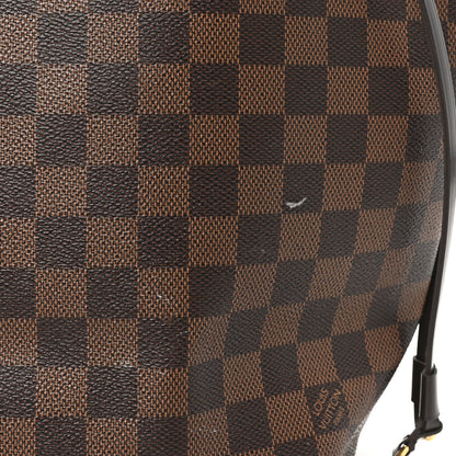 Louis Vuitton Damier Ebene Neo Neverfull MM Rose Ballerine 13 of 13