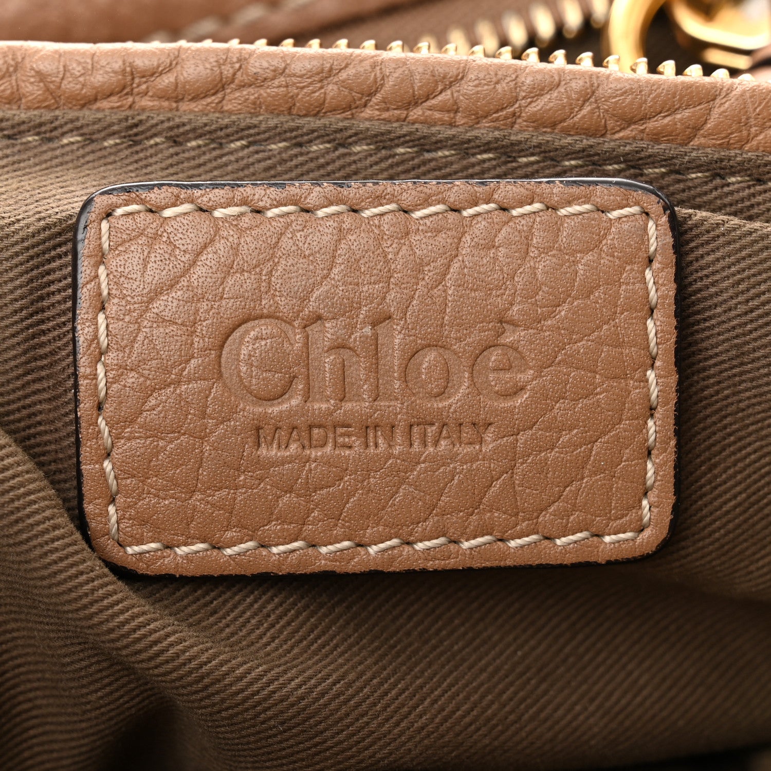 Chloe Calfskin Medium Marcie Satchel Light Tan 6 of 11